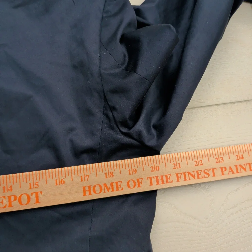 Vince Navy Blazer Jacket Mens 40R Navy Blue‎ Cotton Stretch Unlined Sport Coat